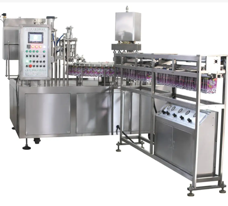 Automatic Stand Up Pouch Filling Machine For Yogurt