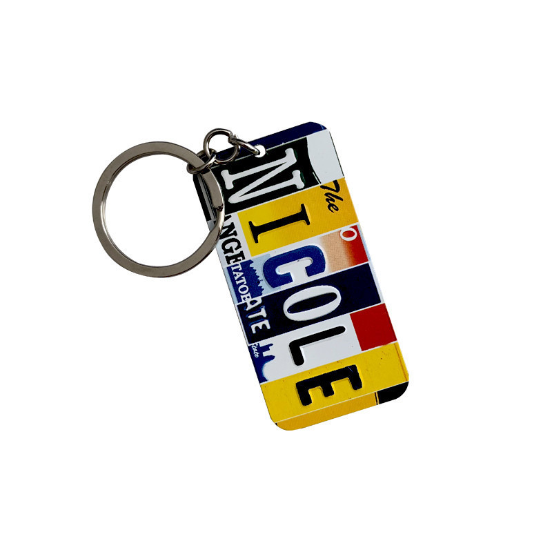 Wholesales Personalized Design Custom Metal Keychain Soft Pvc Keychain Soft Rubber Logo Keychain