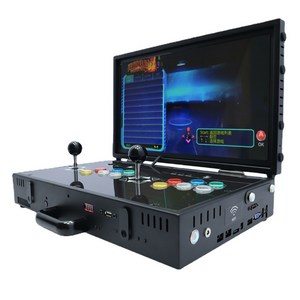 Desk Arcade Game/Mini LCD vertical table cabinet with 10188 in 1 game board for 2 player