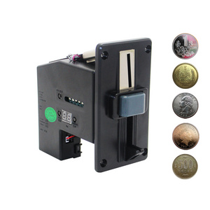 CPU Multi selector Comparable Acceptor/ Coin mech/Coin selector for sanitary napkin vending machine