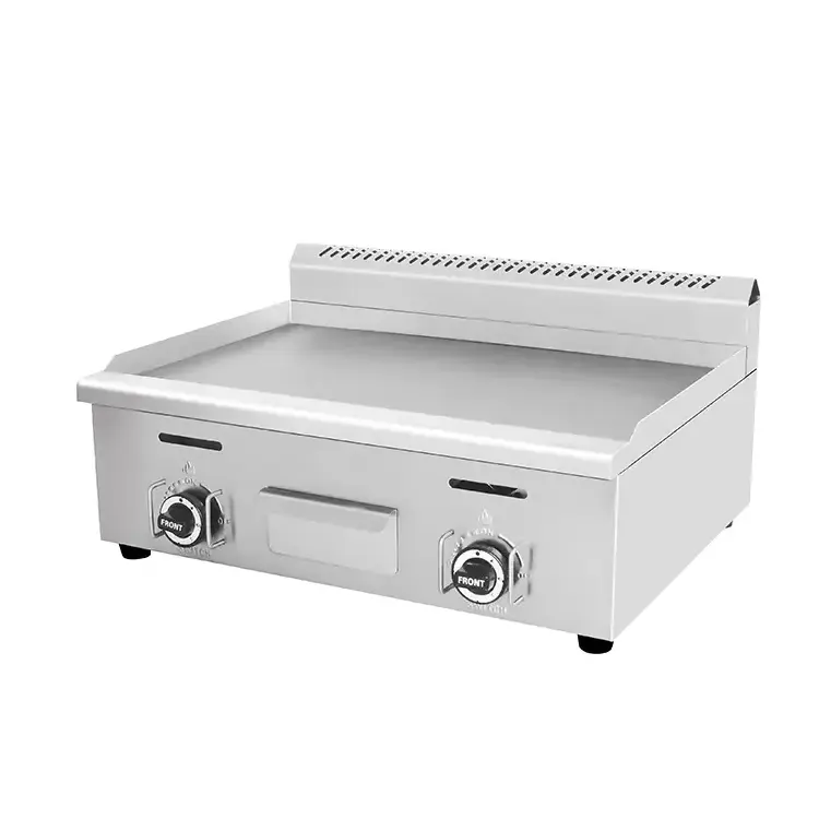 CE Approved High Quality Stainless Steel Gas Bbq Flat Top Plate Gas Griddle Commercial Gas Grill Griddle