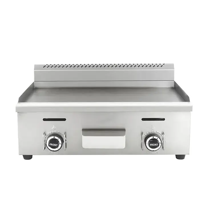 CE Approved High Quality Stainless Steel Gas Bbq Flat Top Plate Gas Griddle Commercial Gas Grill Griddle