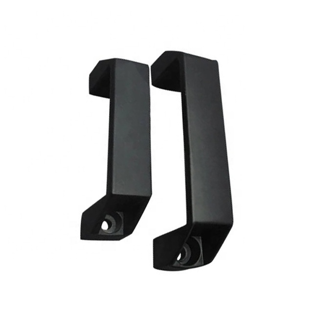 Plastic 120mm Industrial Pull Handle Black Door Handle for Aluminum Profile Trade Assurance Modern Furniture Handle & Knob 10 Pc