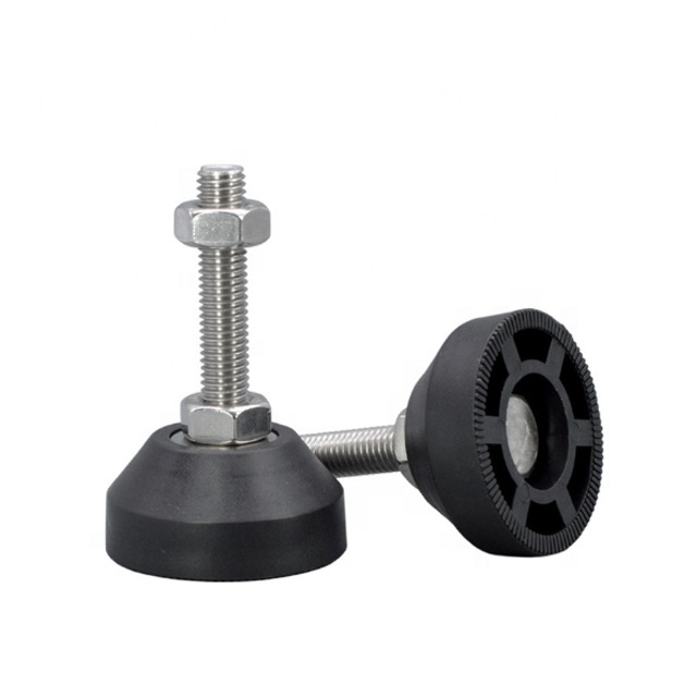 Profile Accessories Strong Nylon Steel Bolt Furniture Swivel Leveling Feet M8*50/80 Aluminium Carton Plastic Industrial 50/80 Mm