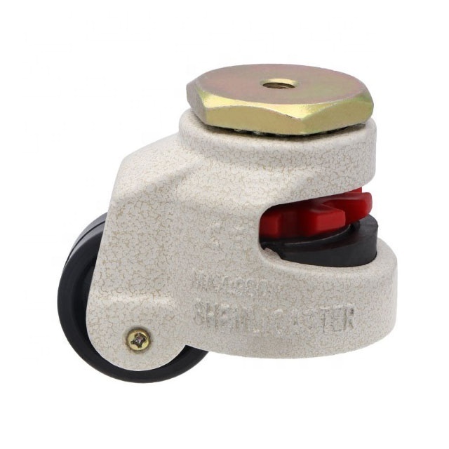 GD-40F/40S Retractable Leveling Swivel Wheel Castor Industrial Heavy Duty Adjustable Wheel Casters