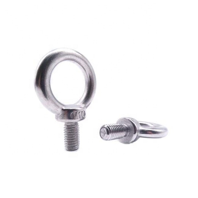 Cheap price M3-M36 Stainless Steel 304 Eyebolt Lifting Eye Bolts Ring Screw Loop Hole Bolt For Cable Rope Lifting