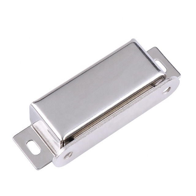 Stainless Steel Magnetic Door Catch Cabinet  Magnetic Drawer Latch Hardware Cupboard  Magnet