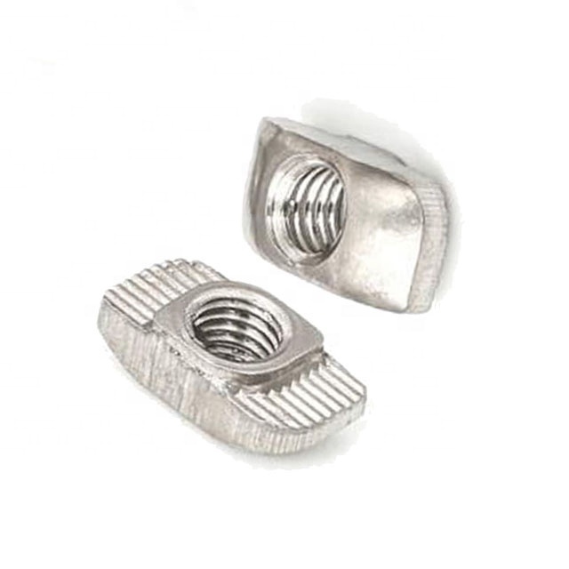 T-nut M4/M5/M6/M8 Top Loading Stainless Steel Sliding Hammer Head Nut For 20/30/40/45 Series Aluminum Profile