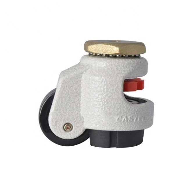 GD-40F/40S Retractable Leveling Swivel Wheel Castor Industrial Heavy Duty Adjustable Wheel Casters