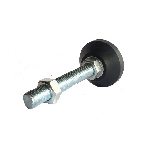 Profile Accessories Strong Nylon Steel Bolt Furniture Swivel Leveling Feet M8*50/80 Aluminium Carton Plastic Industrial 50/80 Mm