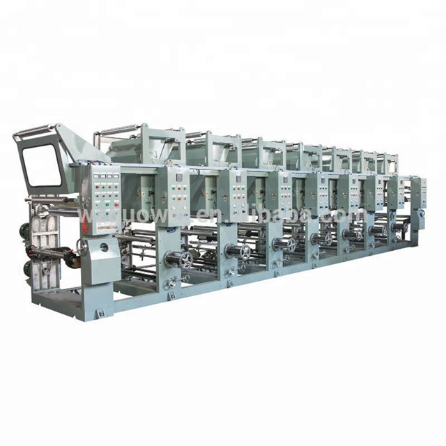 ASY-Bl 6 Color PET Film Roto gravure Printing Machine Price