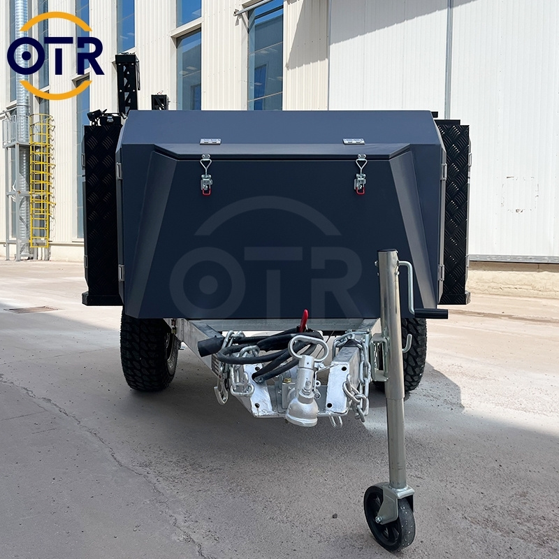 Movable Trailer Camper 100Kva Diesel Generator Set On Trailer Cabin Trailer For Wholesale Australia Other Camping Supplies