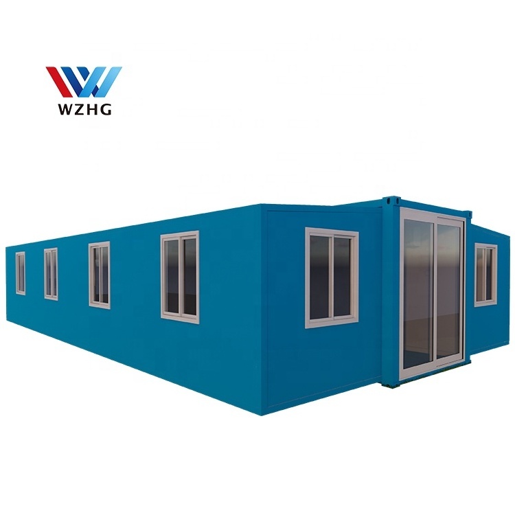 Low Cost Housing Technology Prefabricated Living Container House 40ft expandable homes with AU specs