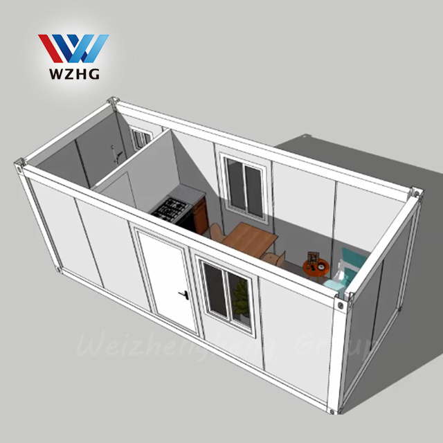 Cheap price prefab 20 40ft portable office cabin houses modular shipping container office for sale