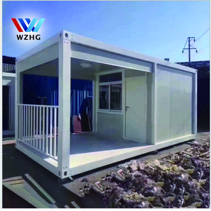 low cost prefab house steel frame house prefabricated 20 ft shipping container house frame