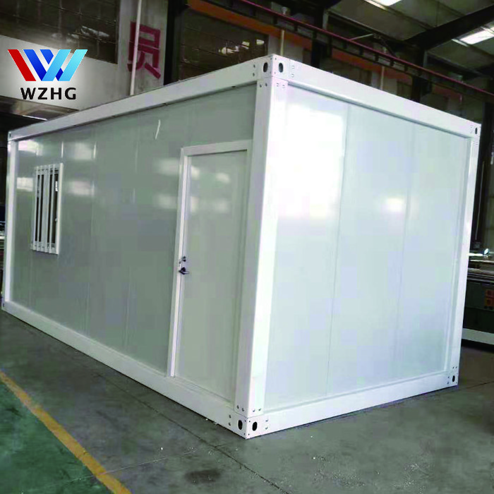 low cost prefab house steel frame house prefabricated 20 ft shipping container house frame