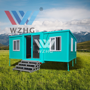 New 40ft Expandable Container House With-full Bathroom Garden Pods Prefab Workplace Pod Coodo Tiny Prefabricated Houses Usa