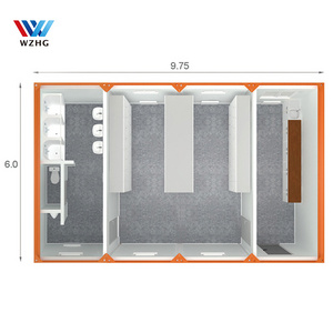 Mobile Toilets Supplier Toilet Container Used Container For Sale Waterproof Wc Portable House Toilet