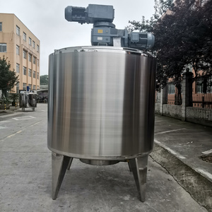 HZPK Double Jacket Chemical Stainless Steel Mixing Tank With Electric Heat With Agitator