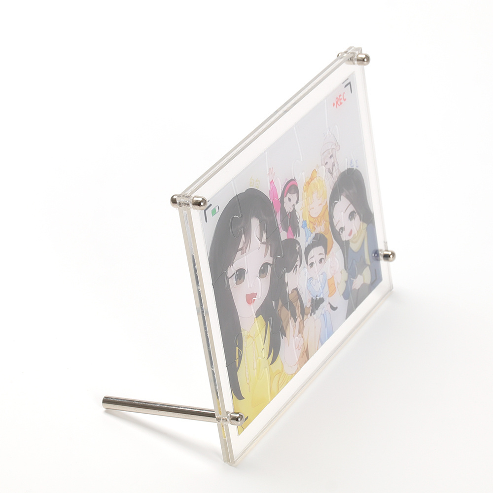 Custom Acrylic Photo Display Frame advanced technology good price acrylic puzzle