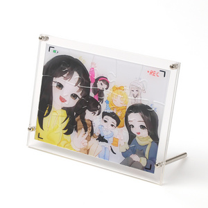 Custom Acrylic Photo Display Frame advanced technology good price acrylic puzzle