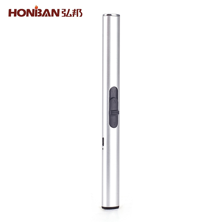 Windproof flameless electric lighter kitchen, electric candle lighter arc