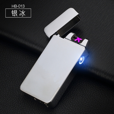 Windproof Cross Arc USB Rechargeable Electronic Cigarette Lighter , USB Rechargeable Flameless Aansteker Lighter