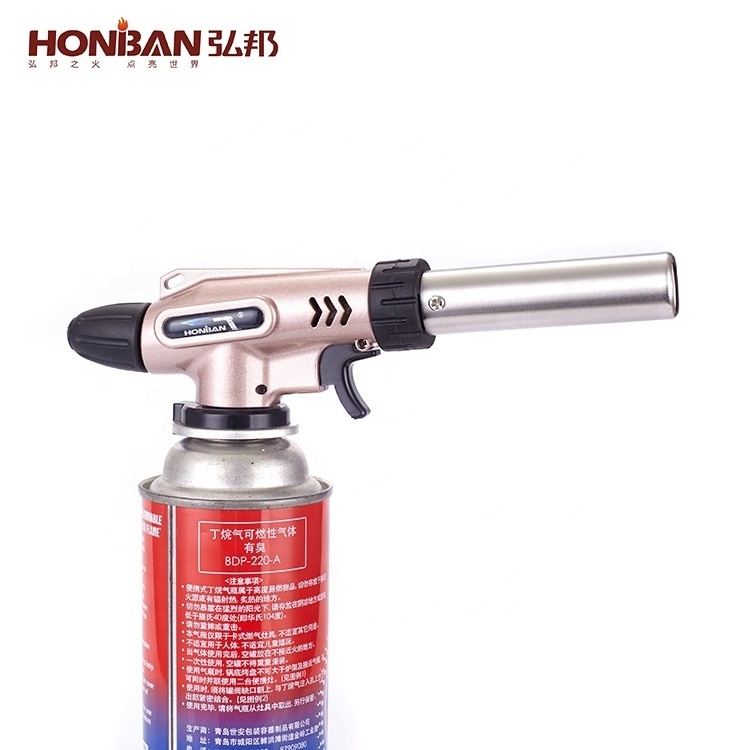 Kitchen Fire Color Flame Gas Welding Torch Lighter Torch Lighter Head