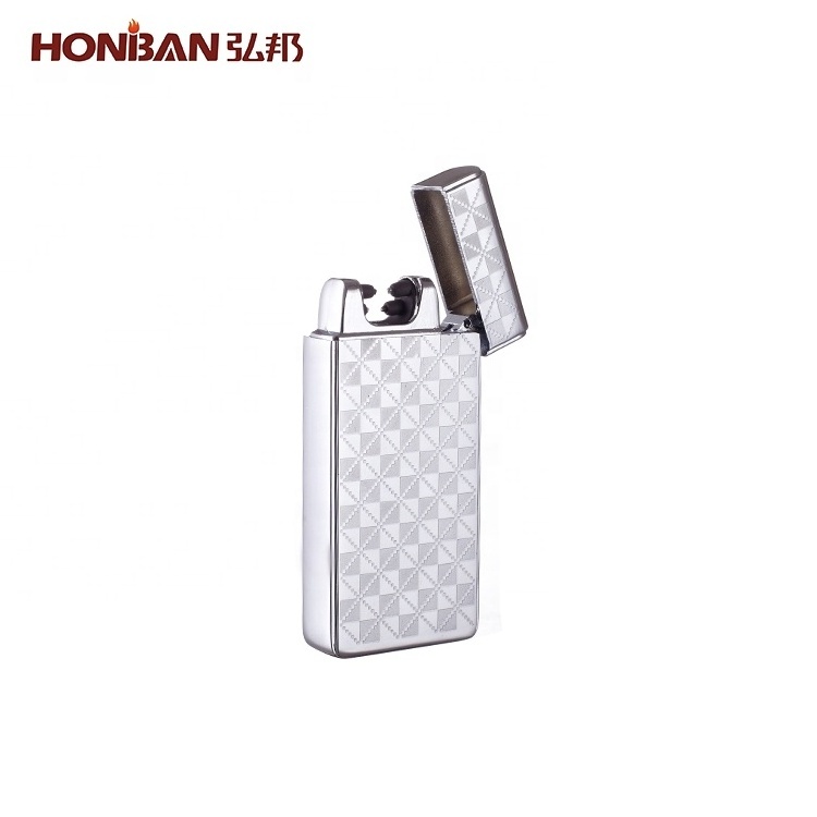 High quality flameless smoking accessories electronic usb rechargeable arc cigarette lighter