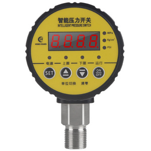 HC-Y810 Axial Smart Digital Display Pressure Switch With 304 Stainless Steel Shell