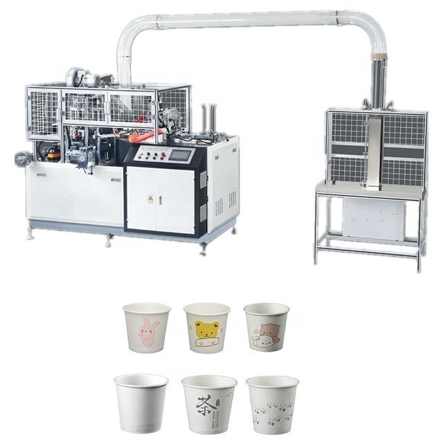 High speed 6oz paper coffee cup making machine price