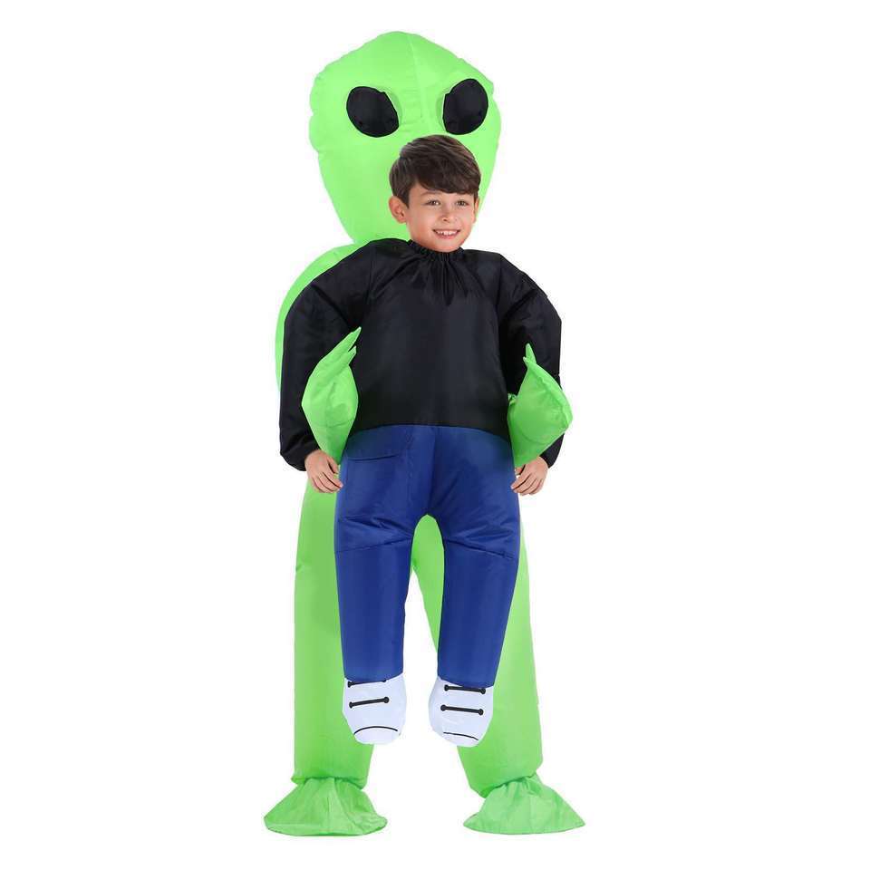 ET Performance Every festival holding person funny Costume Inflatable suit