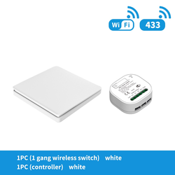 Wireless No Battery Remote Control Wifi Smart Switch Self Powered Kinetic Smart Wall Switch