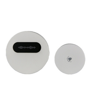 ABS Self-powered No Need Battery Wireless Transmitter Remote Control Push Button Electric Kinetic Door Bell Wall Switch