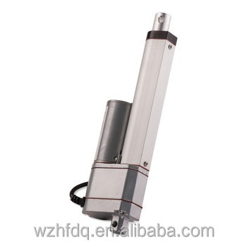 China wenzhou electric linear actuator stroke 500mm heavy duty 12v/24v/36v/48v high speed linear actuator with 1500N heavy load