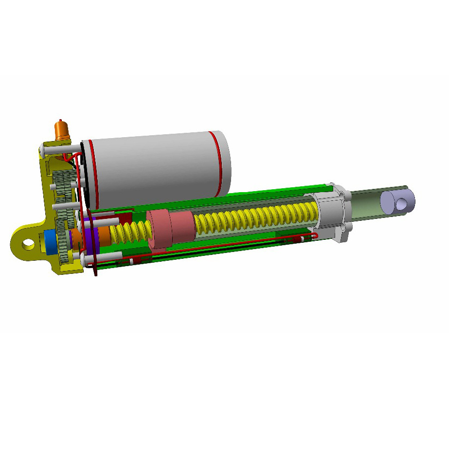 Powerful Electric Push Rod dc Motor Feedback signal actuator linear For Sex Machine desk