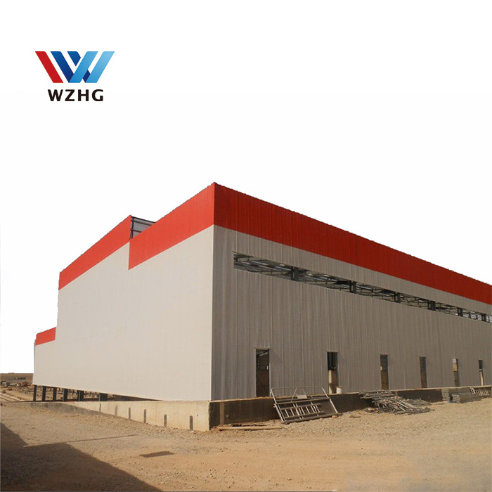 Hot sale steel car parking H Beam Column Frame Light Steel Structure Workshop Prefab for sale