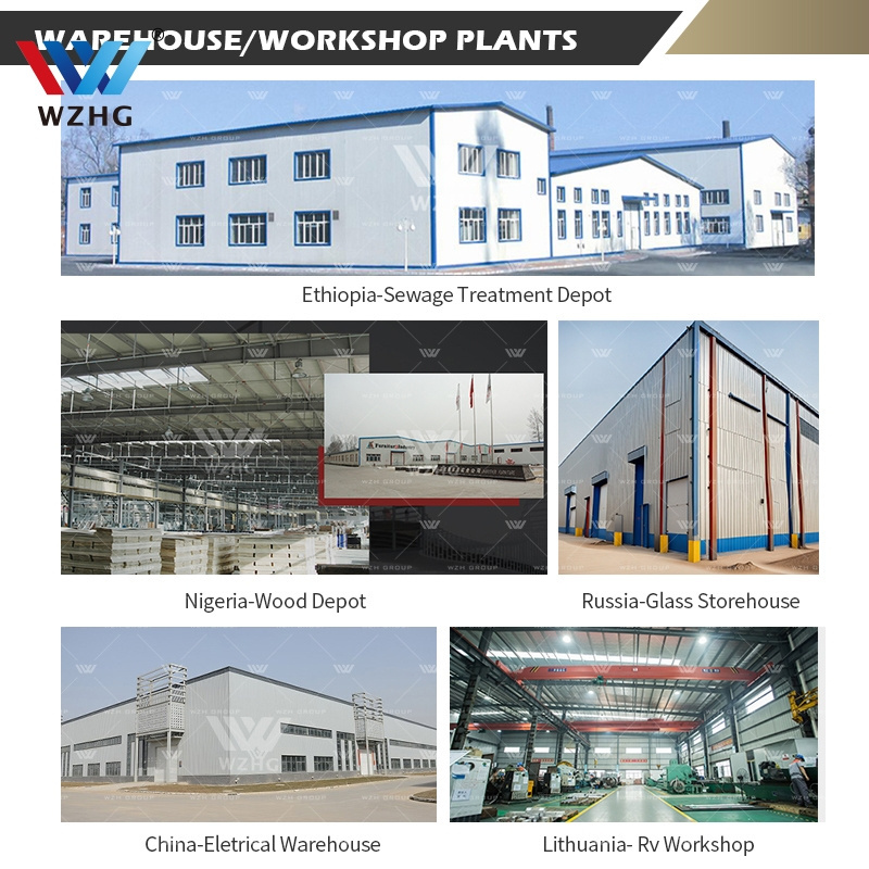 prefabricated steel structure building prefabricated steel warehouse/workshop/aircraft hangar/office shed material construction