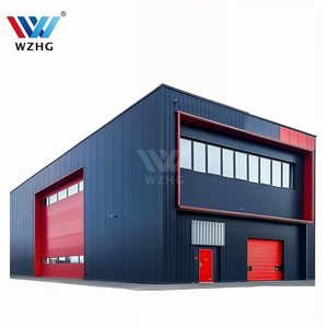 Frame Werhouse H-beam Heavy  Partition Wall Steel Structures