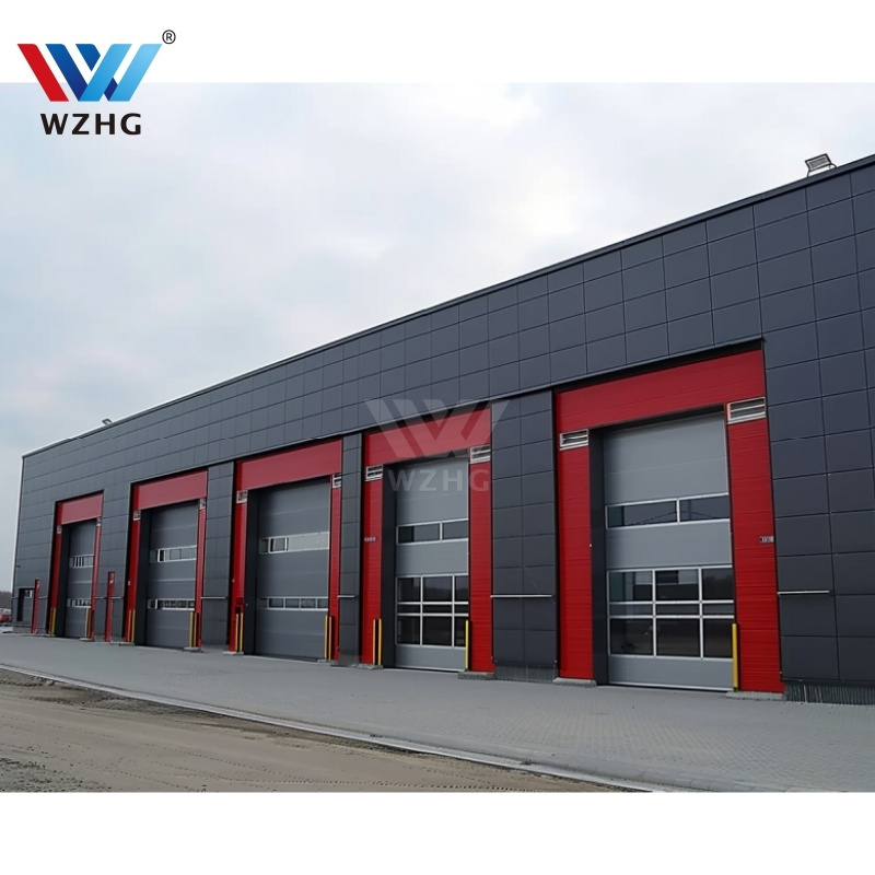 Frame Werhouse H-beam Heavy  Partition Wall Steel Structures