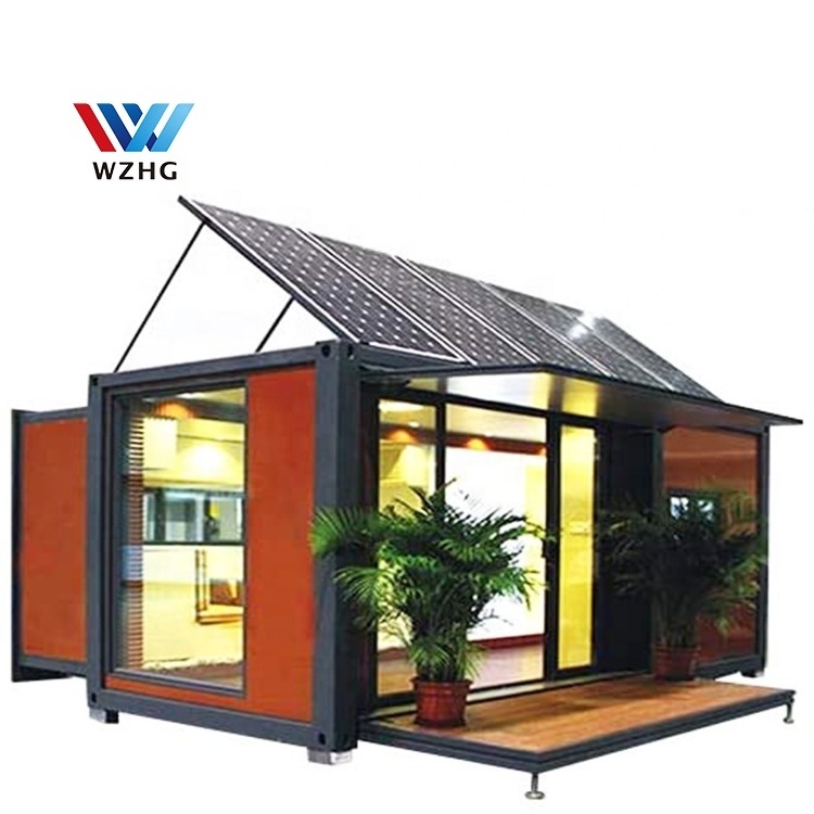 Factory direct supply 20FT Pop Up Container Homes Luxury Container coffee Shop with Cheaper Price Kitchen Bathroom