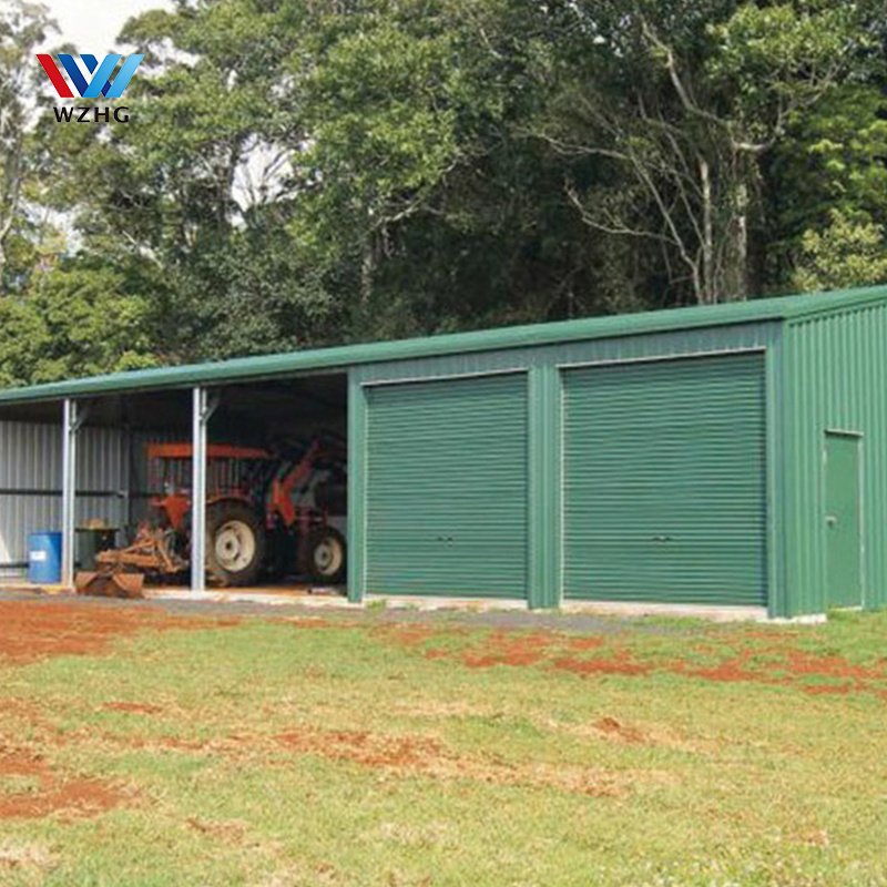 construction design steel frame pre-engineered prefabricated storage mobile garage container car port garage