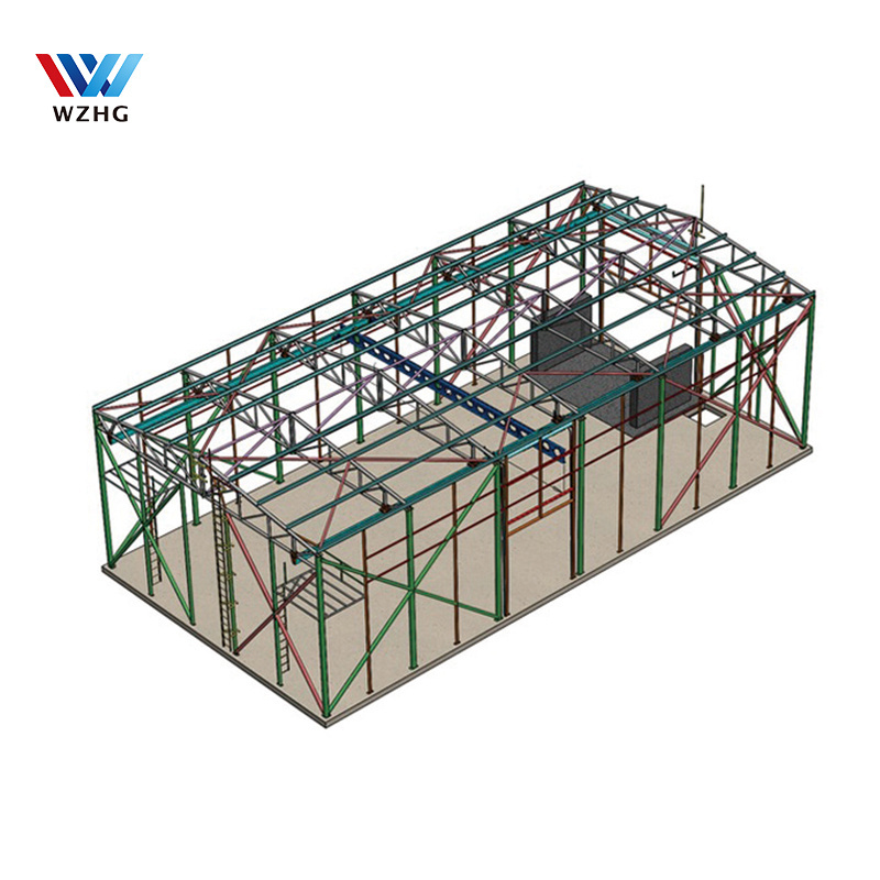 AU NZ standard Galvanized Light light steel frame gauge house steel frame structure roofing roof truss for sale