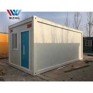 China cheap Camp Casas prefabricadas  flat pack prefab container house homes container coffee shop