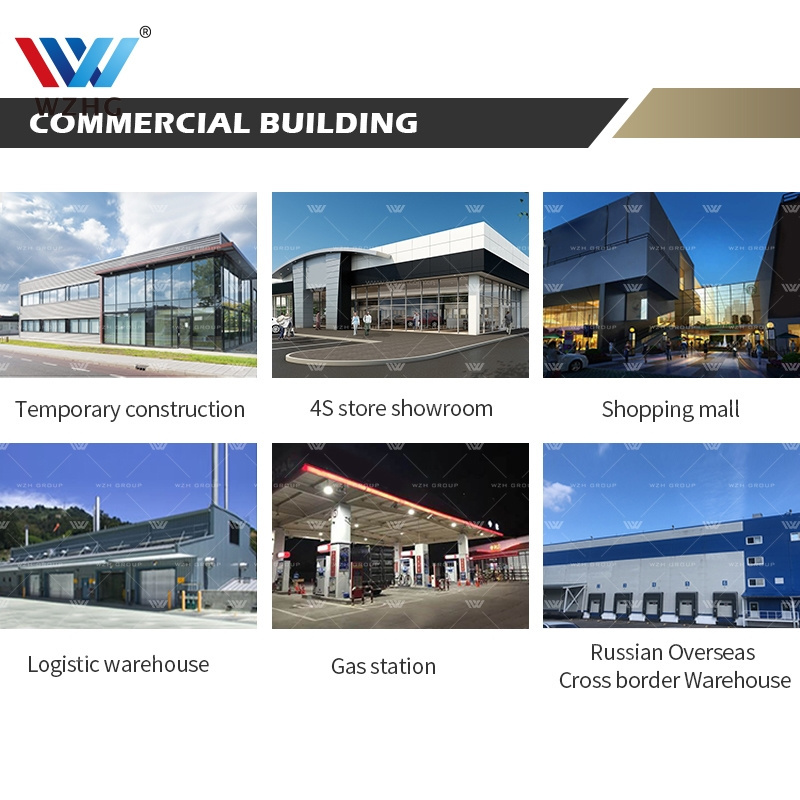 prefabricated steel structure building prefabricated steel warehouse/workshop/aircraft hangar/office shed material construction