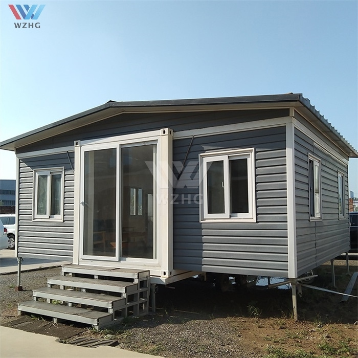 20Ft 40Ft On Wheels Ohc 40Ft 2 Bedrooms Pool Expandable Container House