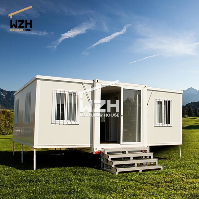 Forward-looking prefabricated expandable house container home transportable home