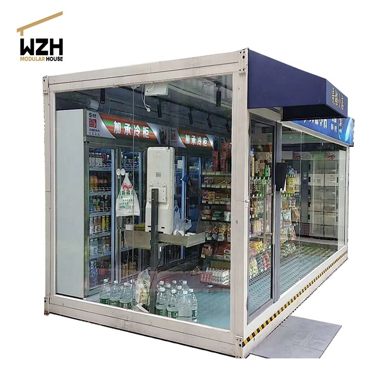 Portable cabin shop/Container House/Home/Office Foldable prefab container