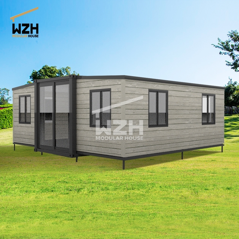 Aesthetic house capsule luxury prefab modern container house foldable 2-3 modern container house bed 2 room 40ft prefab