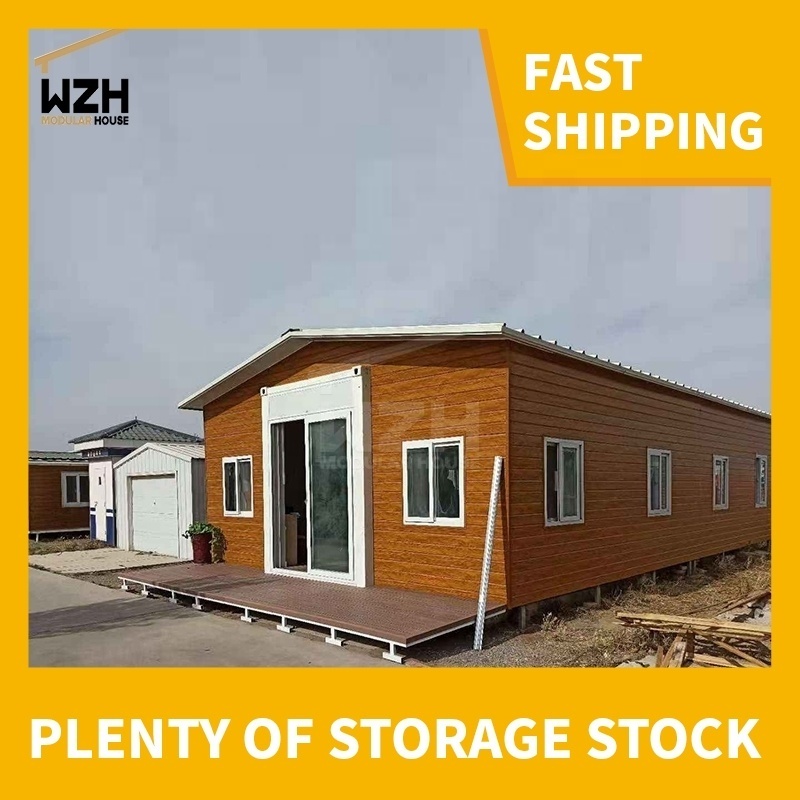 Prefab 2 bed room home living house container living with standard configuration